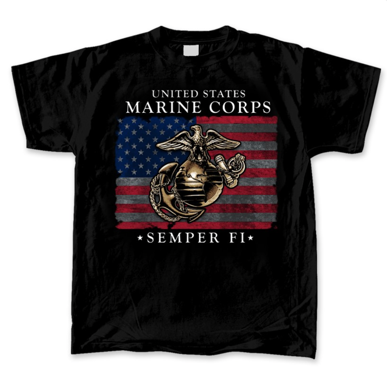 United States Marine Corps Semper Fi Tee – Explore Outdoor Adventures