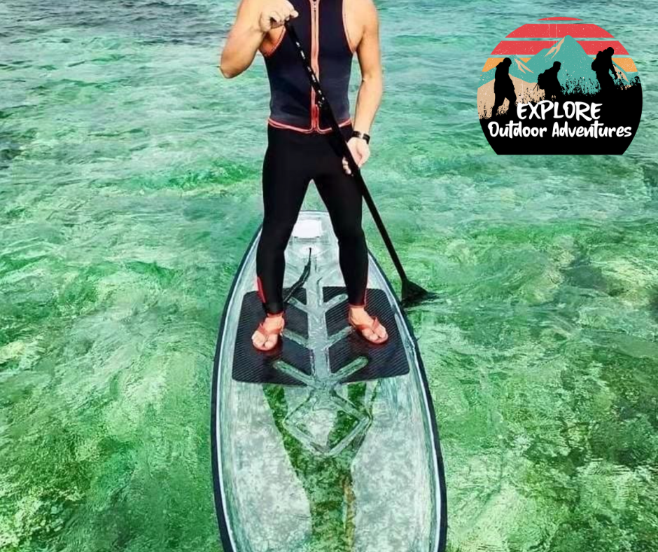 Explore Outdoor Adventures Clear SUP
