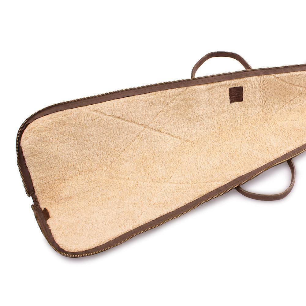 White Wing Waxed Canvas Hunting Shotgun Case by Mission Mercantile Leather Goods
