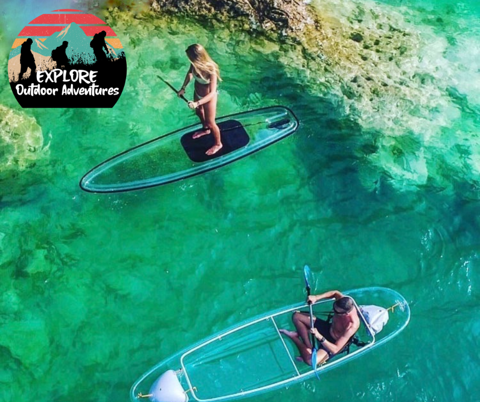 Explore Outdoor Adventures Clear SUP